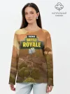 Лонгслив женский. Хлопок / Fortnite Battle Royale