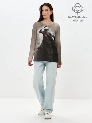 Лонгслив женский. Хлопок / Джиперс Криперс