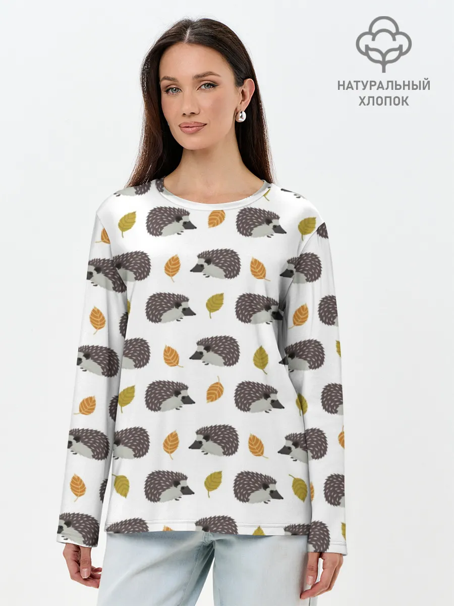 Лонгслив женский. Хлопок / чего такой колючий?