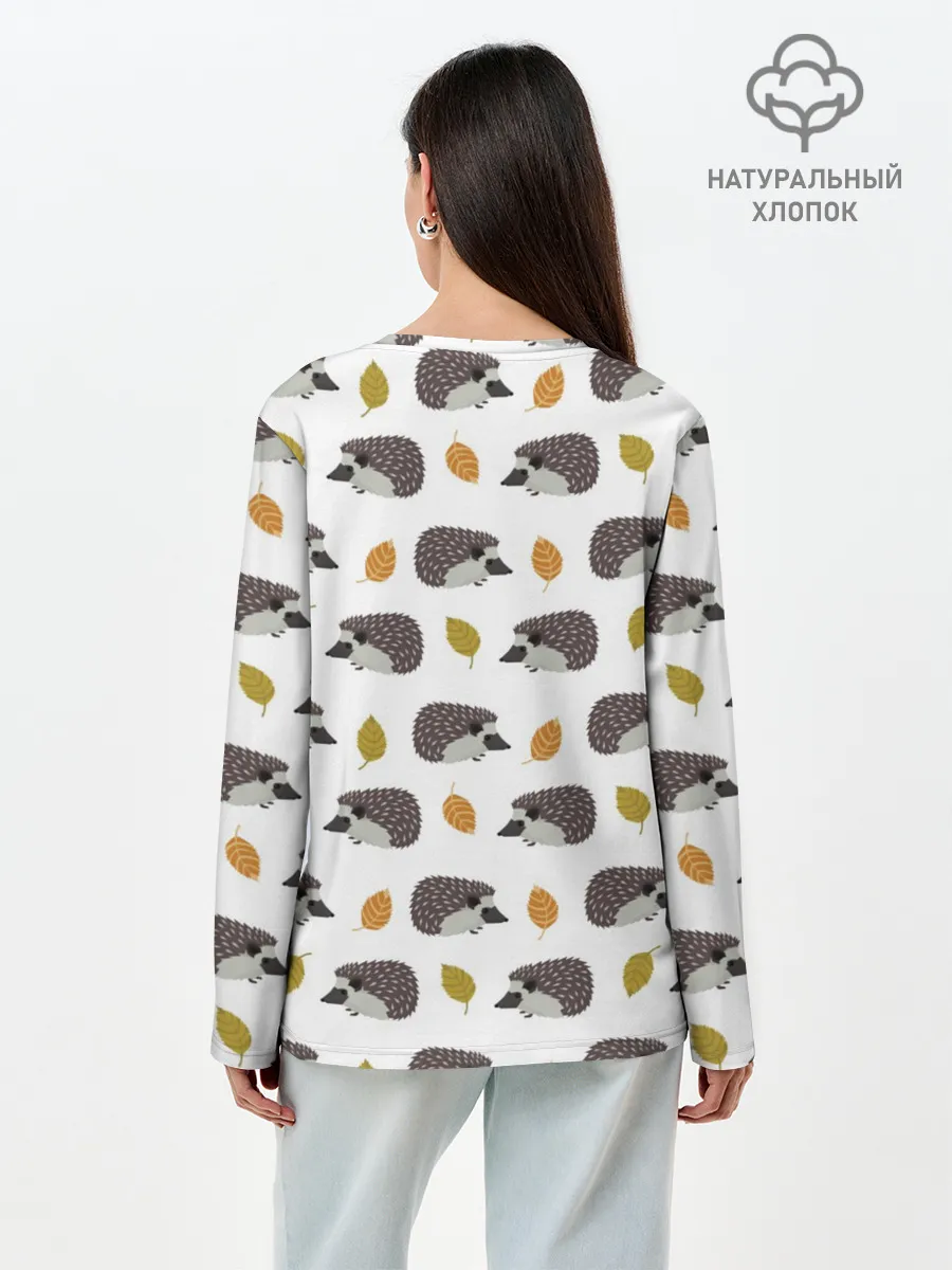 Лонгслив женский. Хлопок / чего такой колючий?