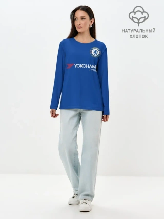 Лонгслив женский. Хлопок / Форма Маркос Алонсо