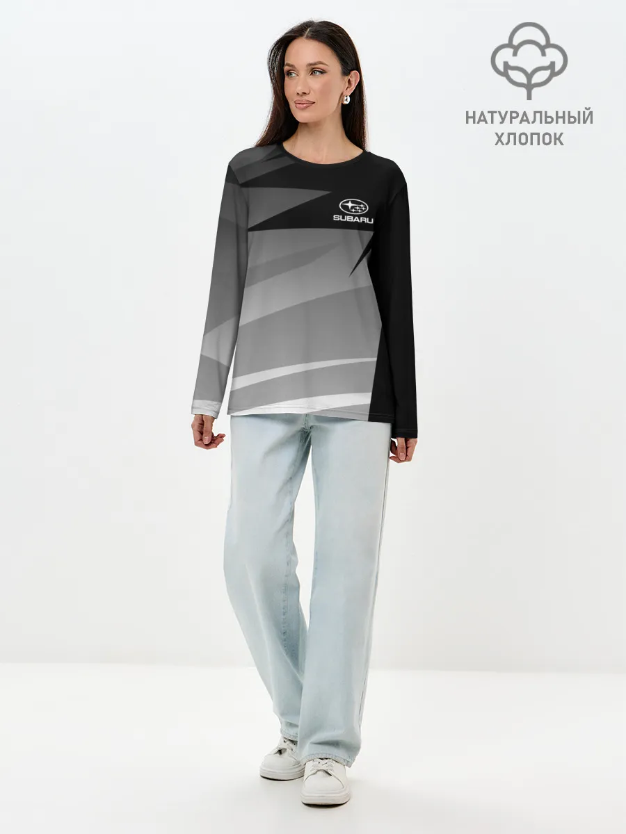Лонгслив женский. Хлопок / SUBARU SPORT