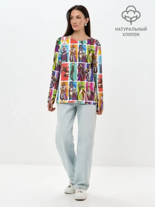 Лонгслив женский. Хлопок / Code Geass_5