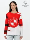 Лонгслив женский. Хлопок / bmw uniform