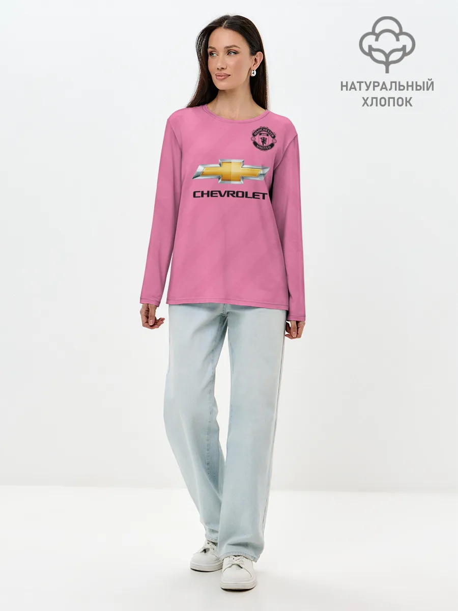 Лонгслив женский. Хлопок / Погба Форма Новая Third 18/19