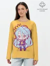 Лонгслив женский. Хлопок / NO GAME NO LIFE