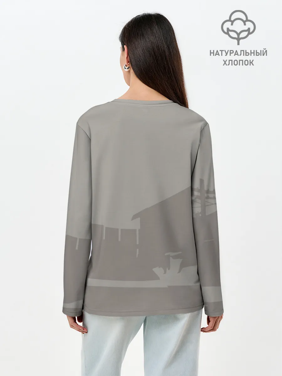 Лонгслив женский. Хлопок / GTA SA - Райдер v2