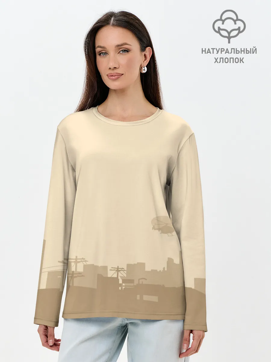 Лонгслив женский. Хлопок / GTA SA - San Andreas 2