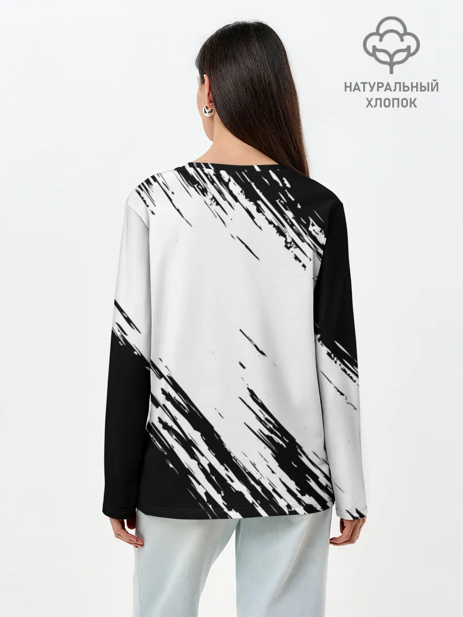 Лонгслив женский. Хлопок / MERCEDES BENZ SPORT