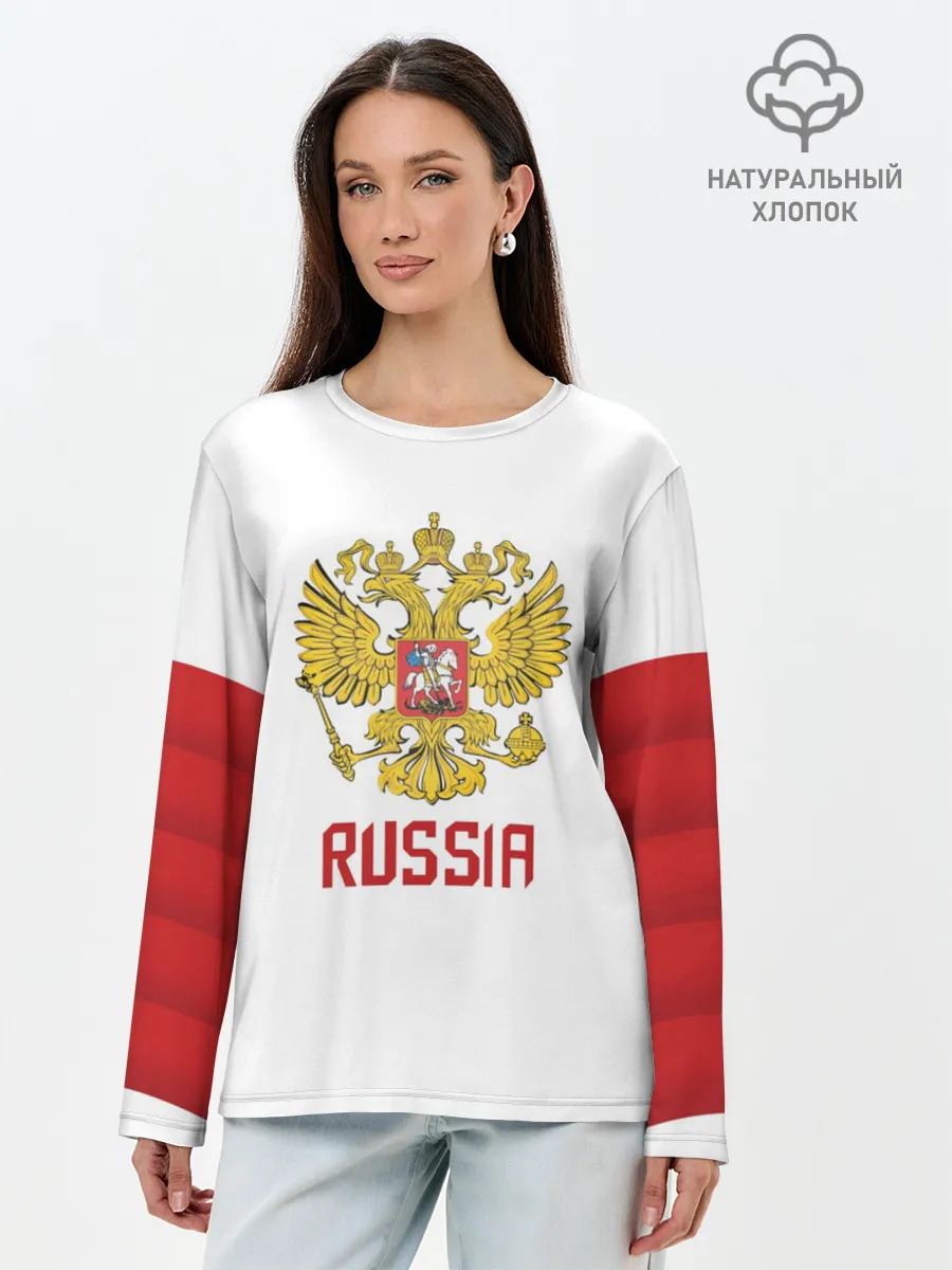 Лонгслив женский. Хлопок / Kovalchuk Olympic 2018 #2