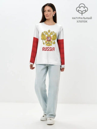 Лонгслив женский. Хлопок / Kovalchuk Olympic 2018 #2