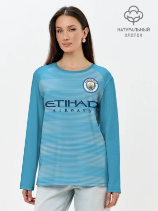 Лонгслив женский. Хлопок / Де Брюйне Форма Домашняя 18/19