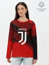 Лонгслив женский. Хлопок / JUVENTUS SPORT RED