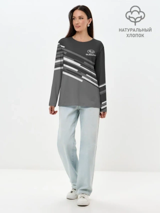 Лонгслив женский. Хлопок / SUBARU SPORT