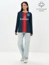 Лонгслив женский. Хлопок / PSG Форма Новая Home 18/19
