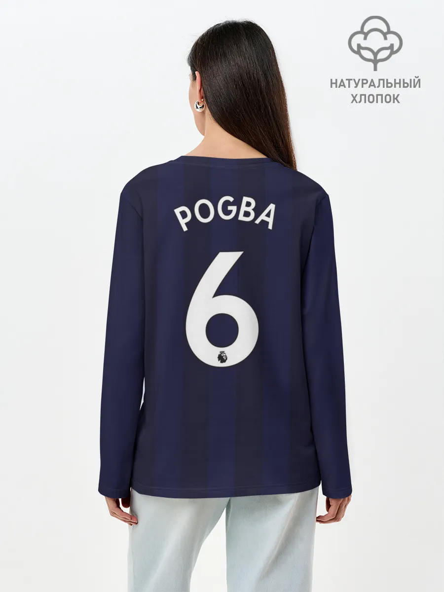Лонгслив женский. Хлопок / Погба Форма Новая Away 18/19