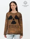 Лонгслив женский. Хлопок / STALKER