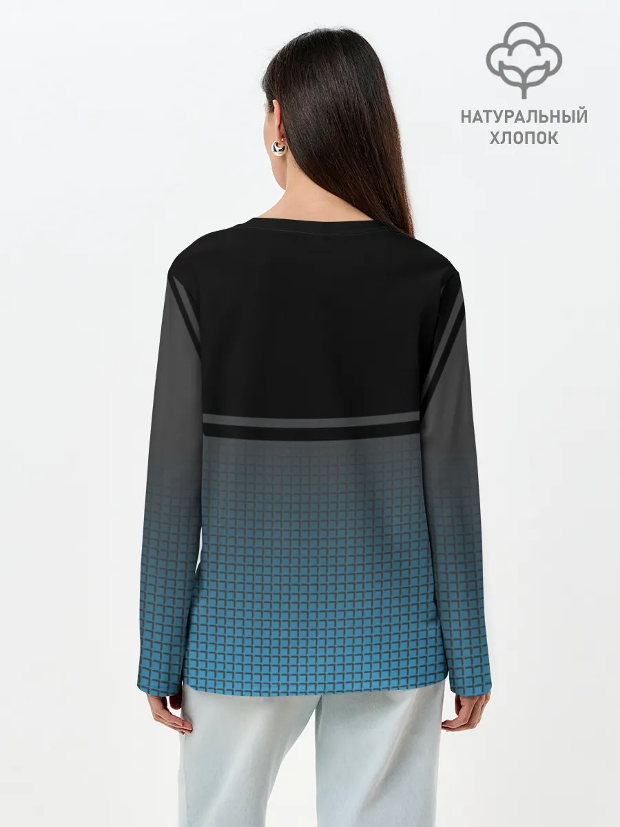 Лонгслив женский. Хлопок / BMW SPORT