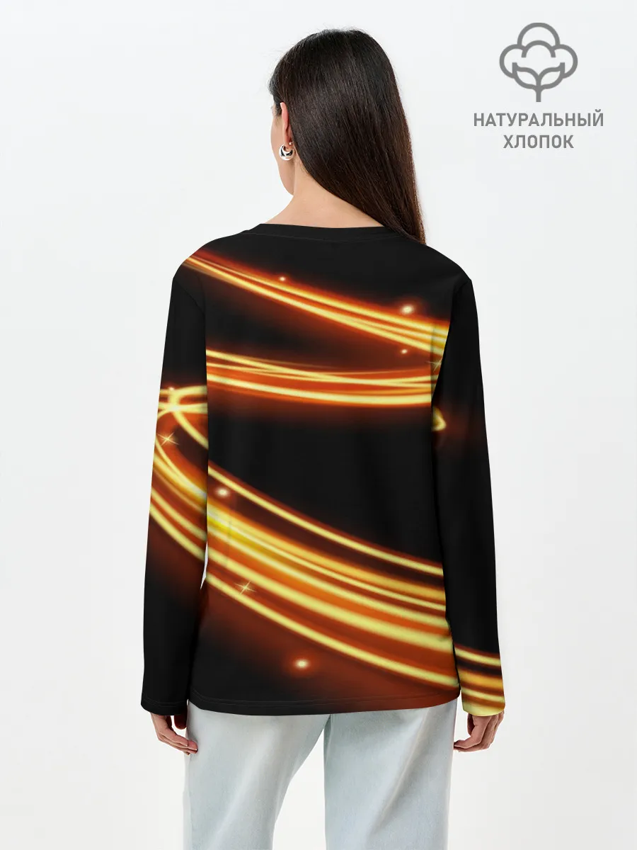 Лонгслив женский. Хлопок / Russia collection