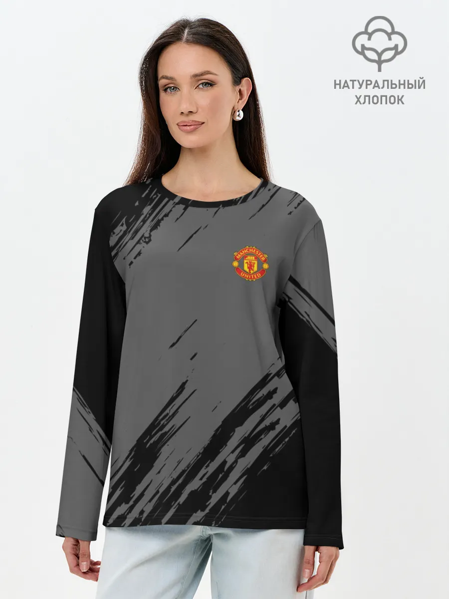 Лонгслив женский. Хлопок / F.C.M.U 2018 Original