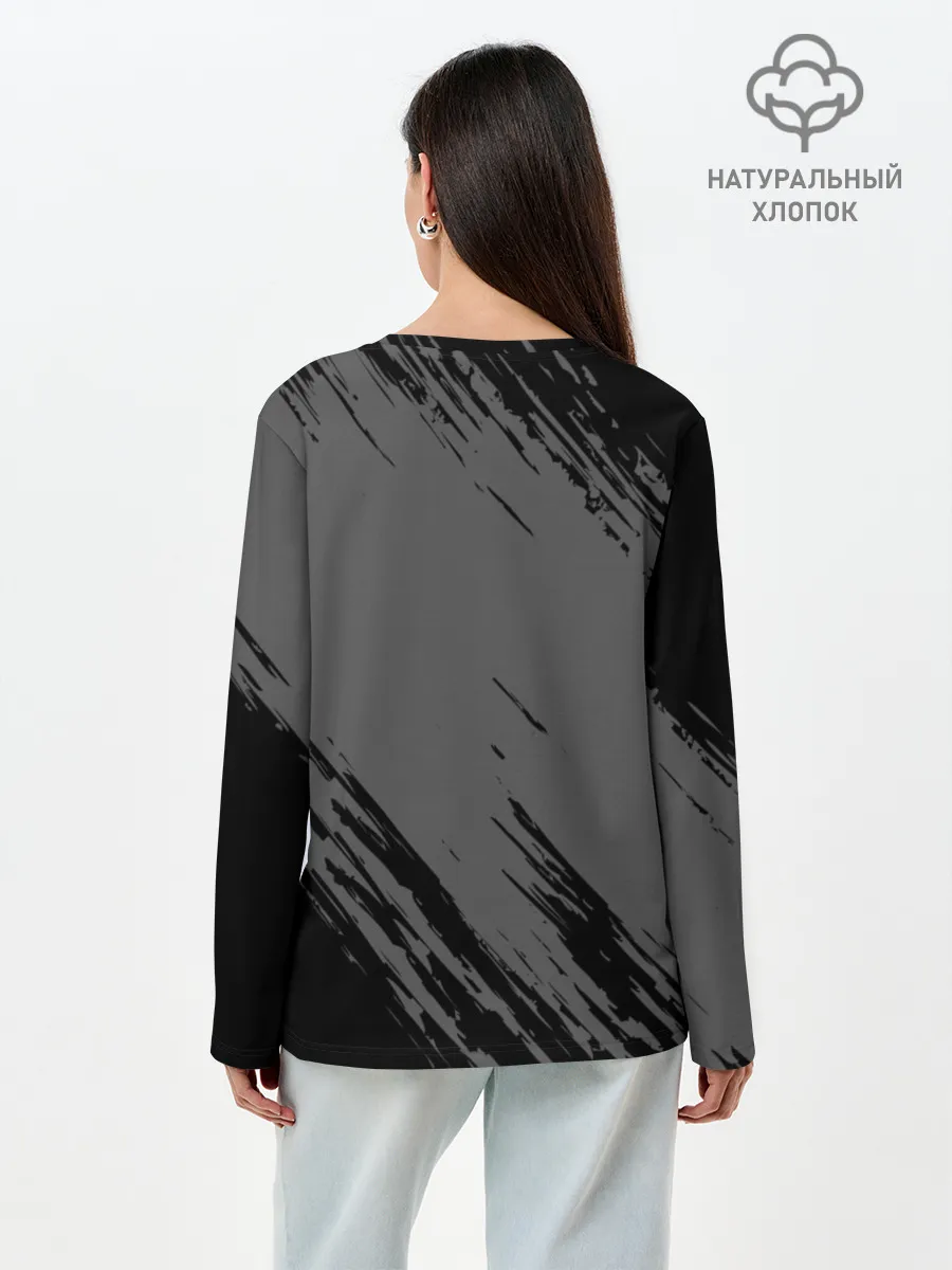 Лонгслив женский. Хлопок / F.C.M.U 2018 Original