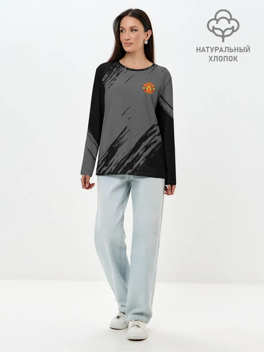 Лонгслив женский. Хлопок / F.C.M.U 2018 Original