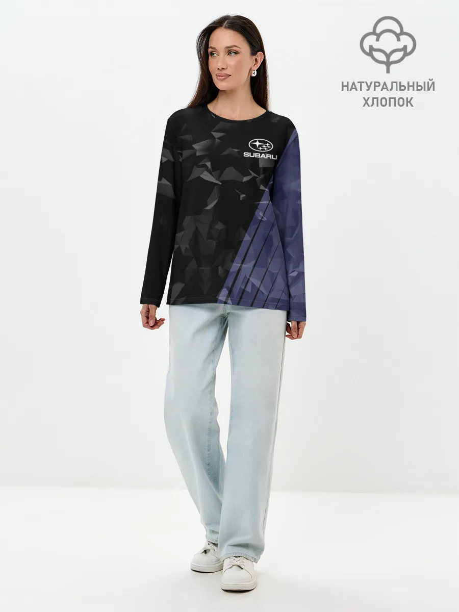 Лонгслив женский. Хлопок / SUBARU SPORT