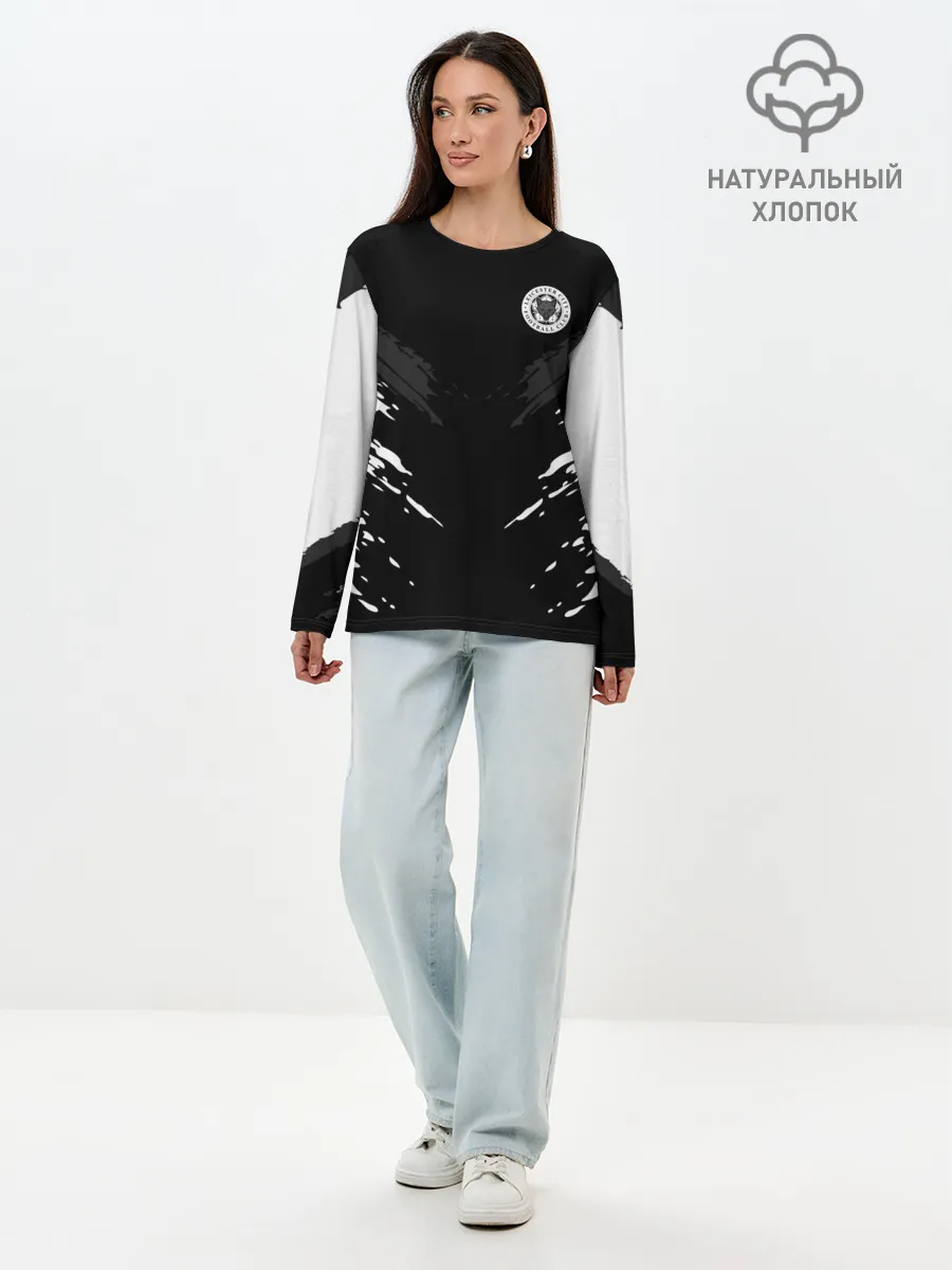 Лонгслив женский. Хлопок / LEICESTER CITY 2018 SPORT