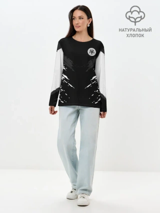 Лонгслив женский. Хлопок / LEICESTER CITY 2018 SPORT