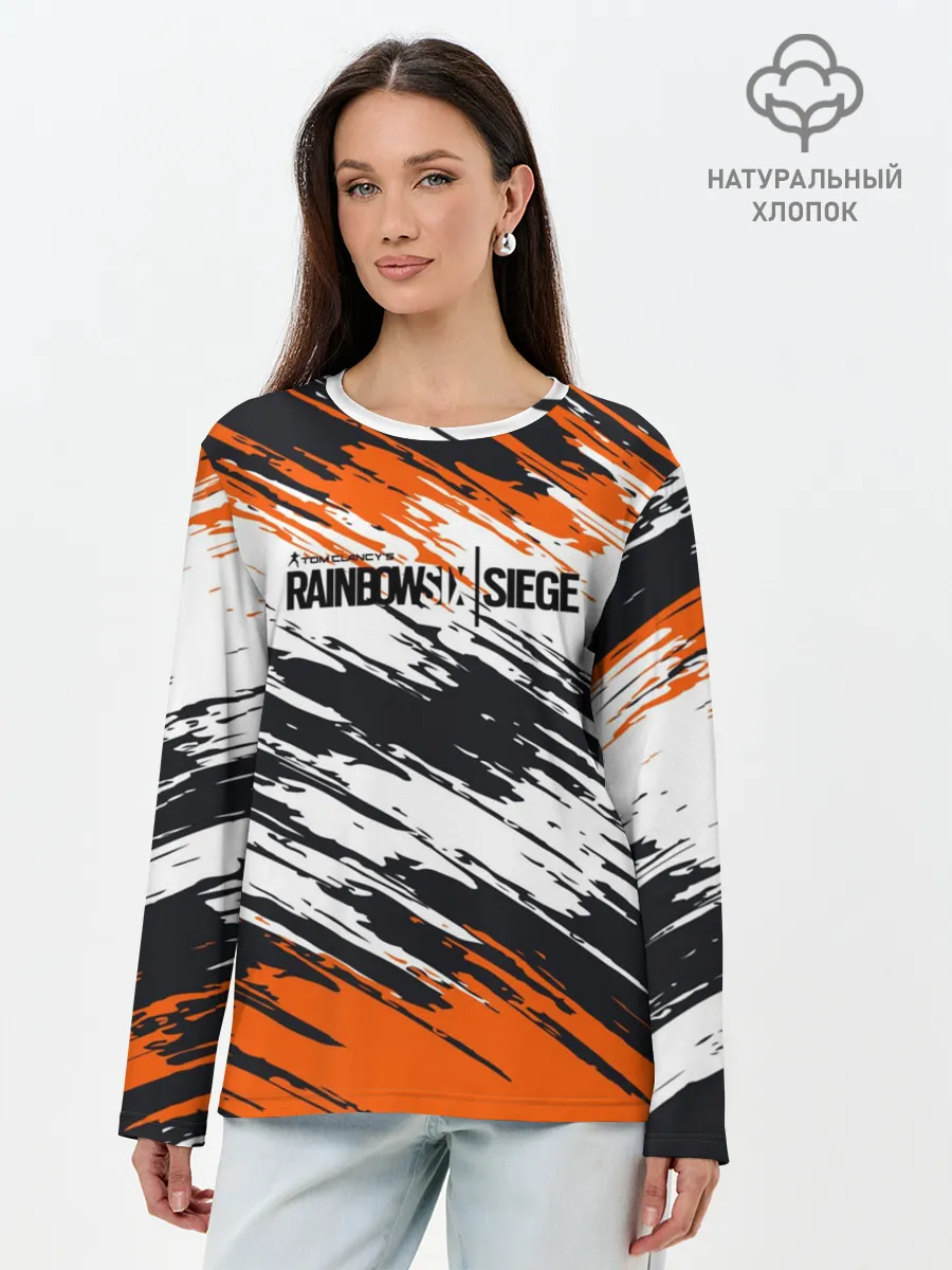 Лонгслив женский. Хлопок / Rainbow Six Siege