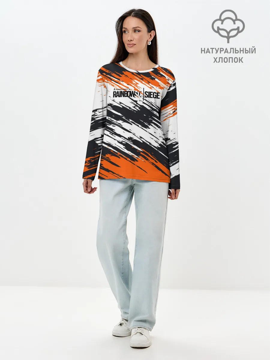 Лонгслив женский. Хлопок / Rainbow Six Siege