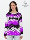 Лонгслив женский. Хлопок / Fortnite