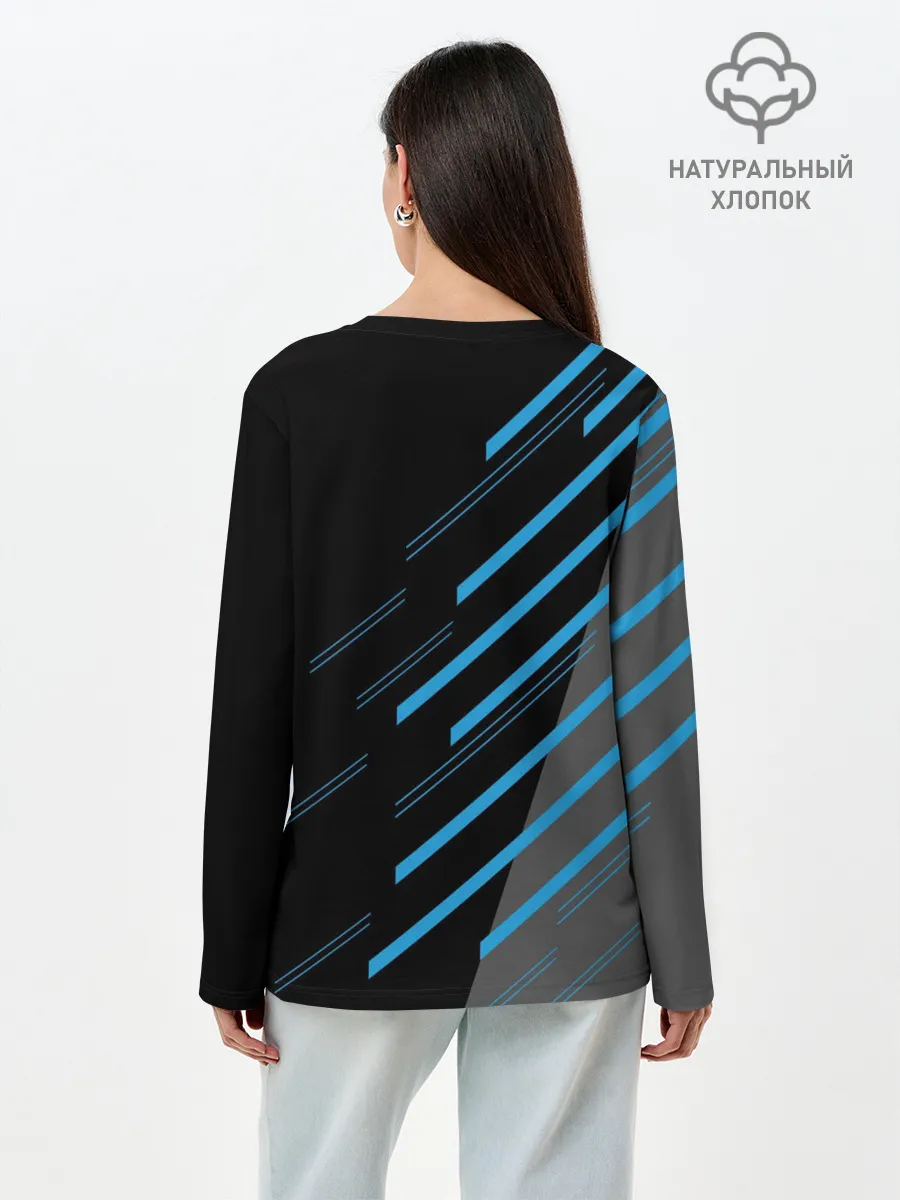 Лонгслив женский. Хлопок / BMW SPORT