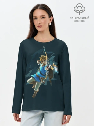 Лонгслив женский. Хлопок / The Legend of Zelda