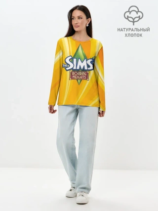 Лонгслив женский. Хлопок / The Sims