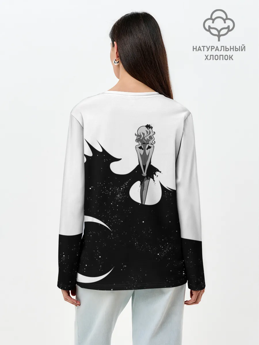 Лонгслив женский. Хлопок / Touhou