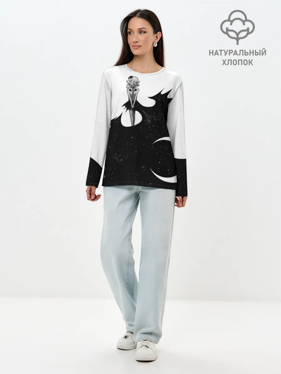 Лонгслив женский. Хлопок / Touhou