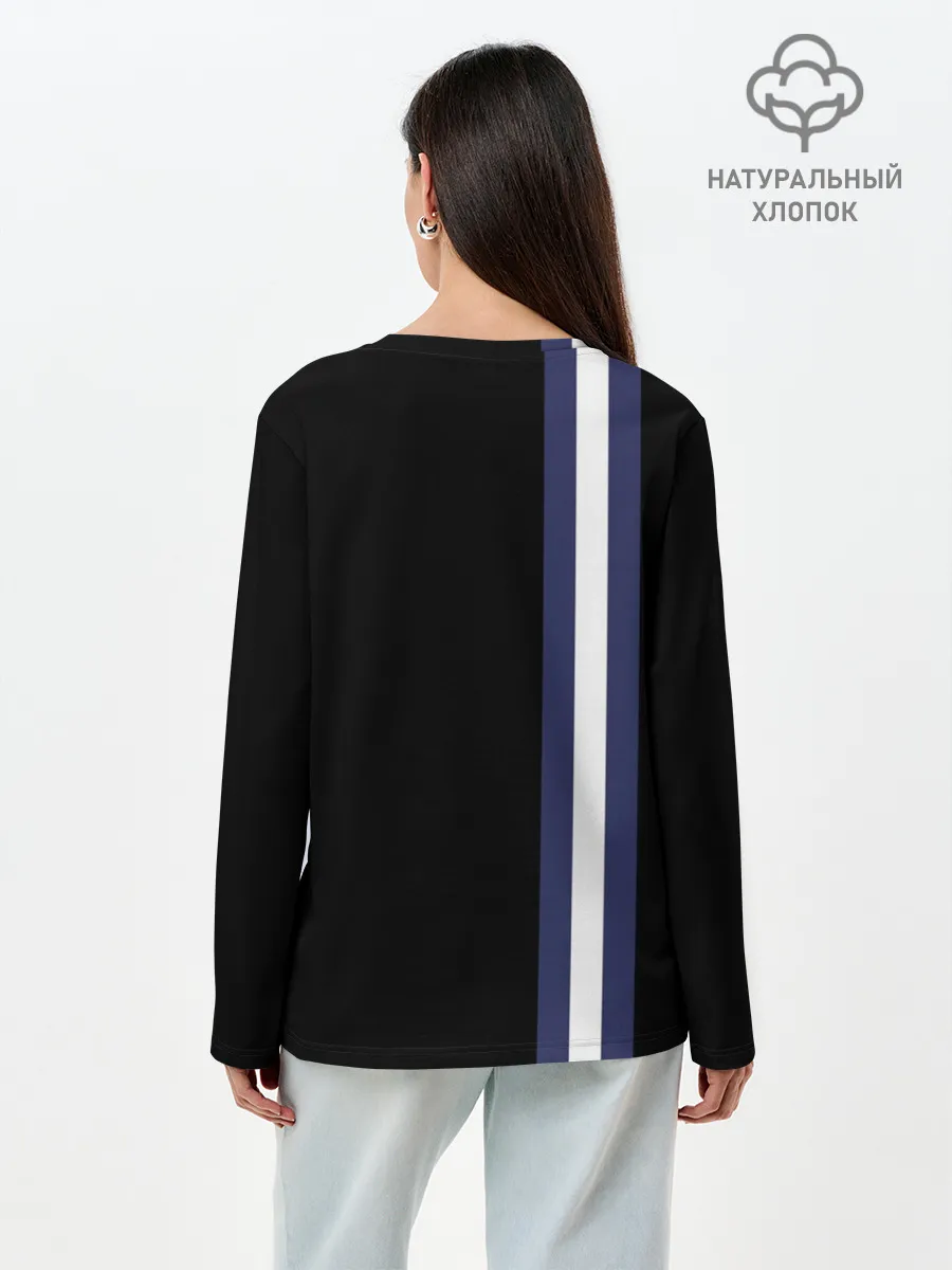 Лонгслив женский. Хлопок / Атлетико Мадрид