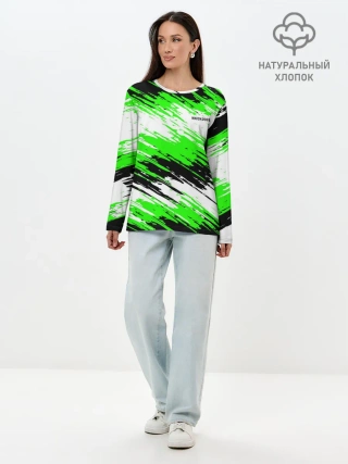 Лонгслив женский. Хлопок / Watch Dogs