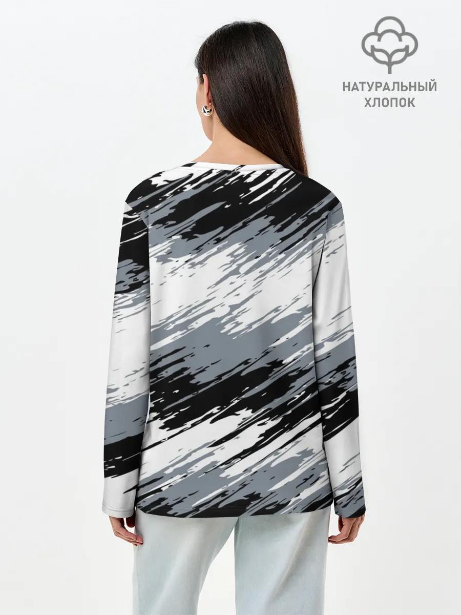 Лонгслив женский. Хлопок / METRO