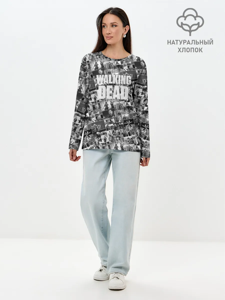 Лонгслив женский. Хлопок / The Walking Dead