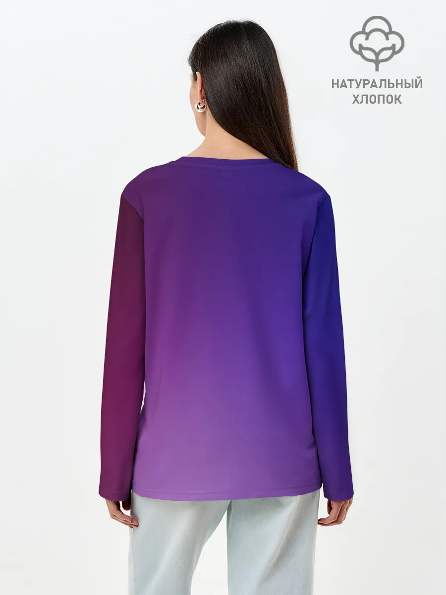 Лонгслив женский. Хлопок / Anime Шарлотта