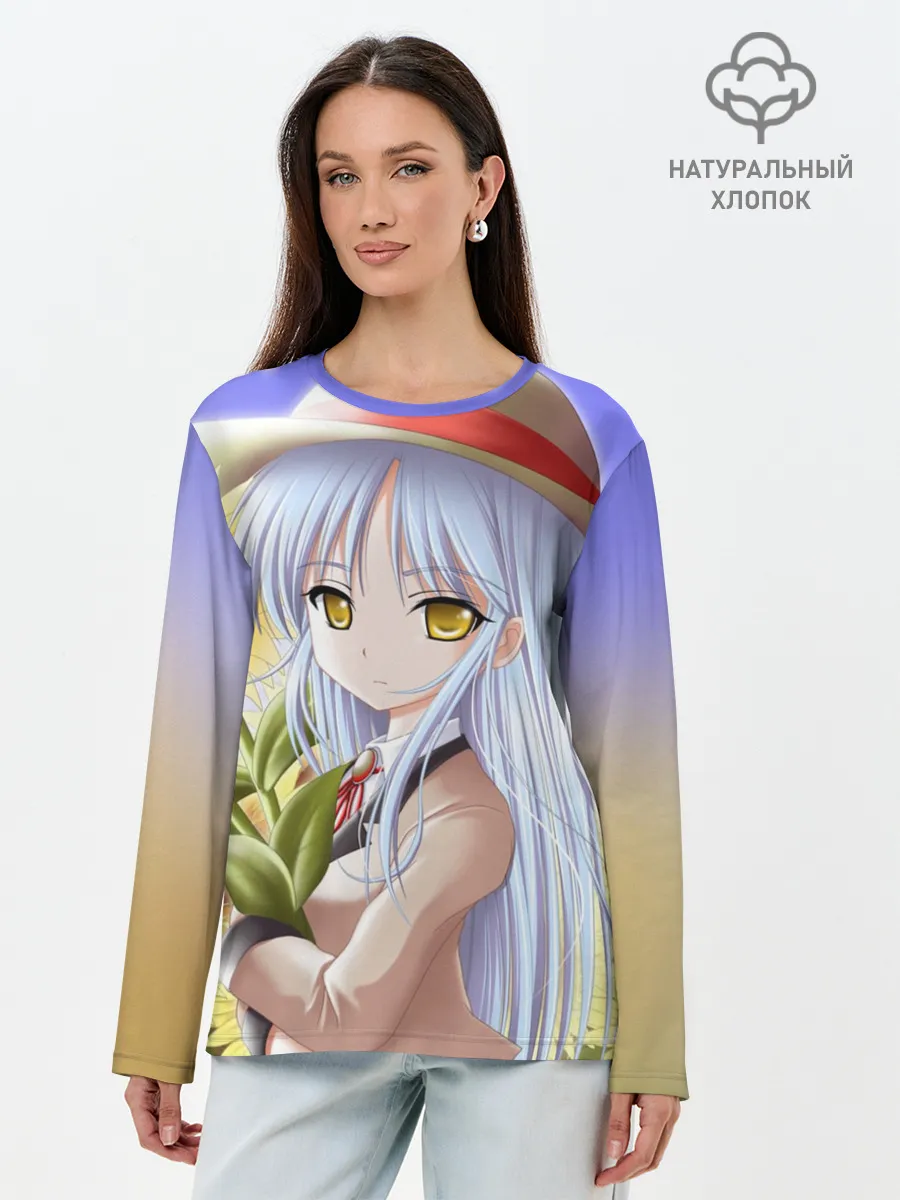 Лонгслив женский. Хлопок / Sun