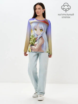 Лонгслив женский. Хлопок / Sun