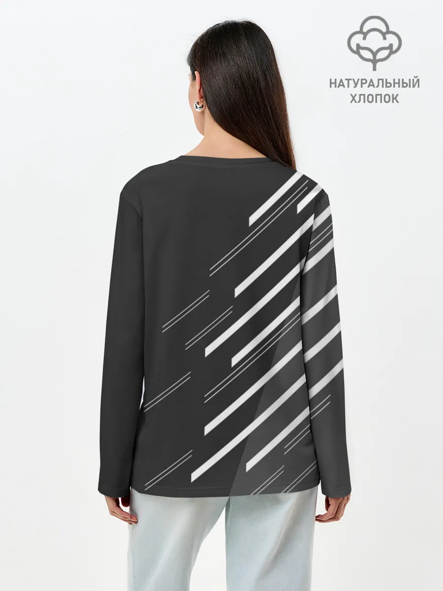 Лонгслив женский. Хлопок / BMW SPORT