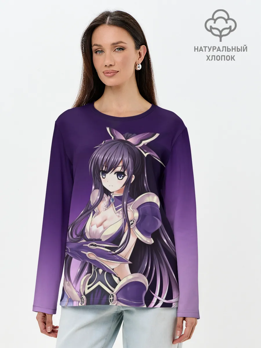 Лонгслив женский. Хлопок / Date A Live yatogami