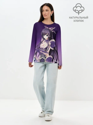 Лонгслив женский. Хлопок / Date A Live yatogami