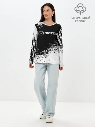 Лонгслив женский. Хлопок / Mazda