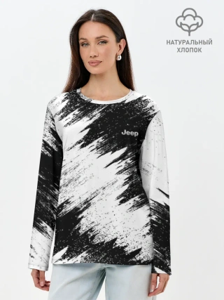 Лонгслив женский. Хлопок / JEEP