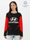 Лонгслив женский. Хлопок / HYUNDAI SPORT COLLECTION